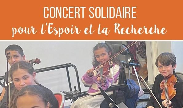 Concert solidaire pour l'espoir et la recherche