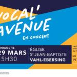 Vocal'Avenue en concert au profit de l'AFAF